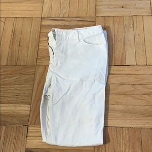 White banana republic jeans